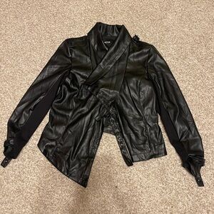 Stylish Black Leather Jacket